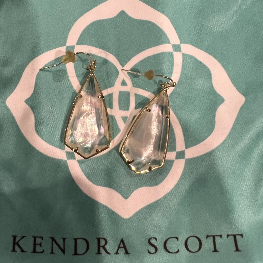 Kendra Scott Carla Gold Drop Earrings